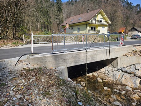 Most čez Mavški graben